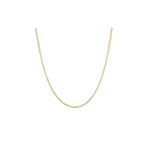 Hollow 10k Gold Curb Chain For Men 5.5mm Necklace 3