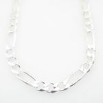 Figaro link chain Necklace Length - 24 inches Width - 7.5mm 3