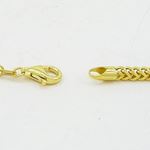 10K Yellow Gold FRANCO Hollow Chain 3MM Wide (24 Inches) 3