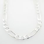 Figaro link chain Necklace Length - 30 inches Width - 7mm 3