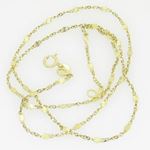 10K Yellow Gold fancy chain GC24 1