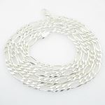 Figaro link chain Necklace Length - 30 inches Width - 6mm 1