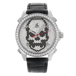 Jacob & Co 5 Time Zone White Face 3.25Ct Diamond Watch,Cheap