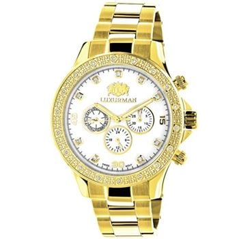 Authentic Luxurman Diamond Watches for Men and Women Up to 80 Off