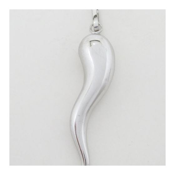 Italian horn pendant SB27 38mm tall and 12mm wide 3