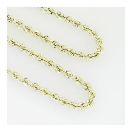 10K Yellow Gold rope chain GC5 3