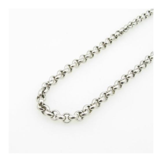 925 Sterling Silver Italian Chain 24 inches long and 6mm wide GSC21 3