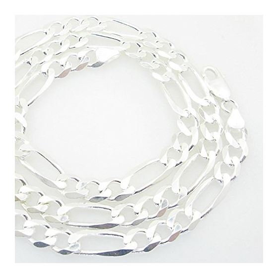 Figaro link chain Necklace Length - 24 inches Width - 8mm 1