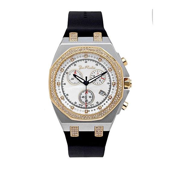 Mens Diamond Two Tone Watch Joe Rodeo Panama JPAM3 2.15 ct