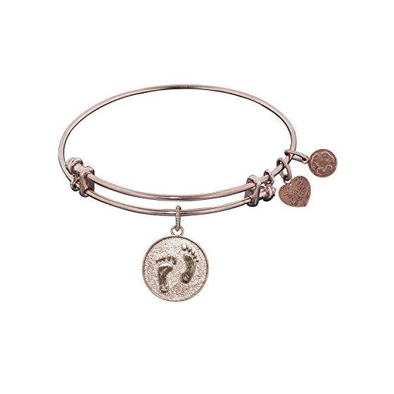 Angelica Ladies Inspirational Collection Bangle Charm 7.25 Inches (Adjustable) PGEL1012