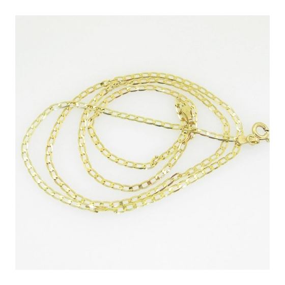 10K Yellow Gold open link chain GC32 1