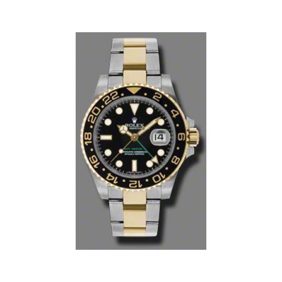 Rolex Watches  GMTMaster II Steel and Gold 116713LN