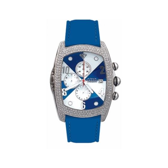 Aqua Master Aqua Steel Diamond Watch Blue