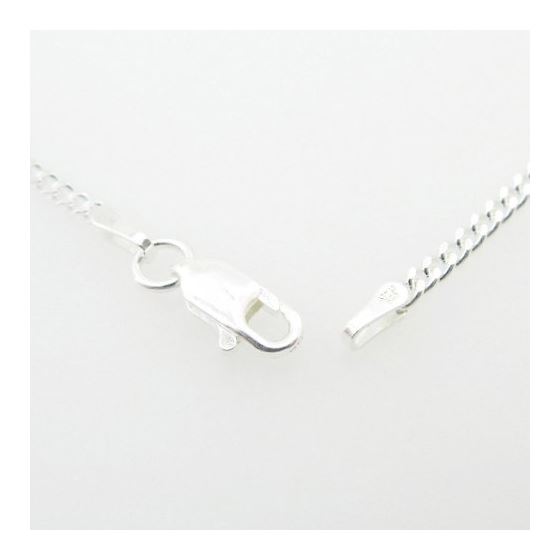 Mens 925 Sterling Silver curb chain franco cuban miami rope charm mariner fancy Curb link Chain 3