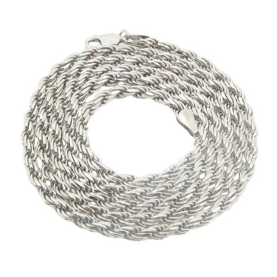 925 Sterling Silver Italian Chain 26 inches long and 4mm wide GSC17 1