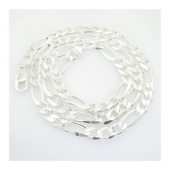 Figaro link chain Necklace Length - 30 inches Width - 9mm 1