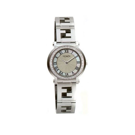 FENDI ROUND QUADRO Ladies Watch F615260DC