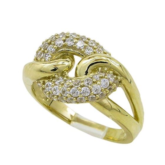 10K Yellow Gold womens wedding band engagement ring ASVJ30 1