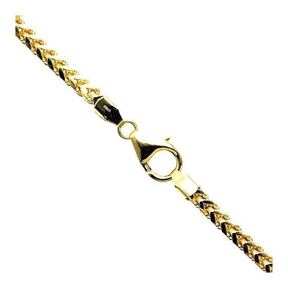 10K YELLOW Gold SOLID FRANCO Chain - 30 Inches Long 3.8MM Wide 1