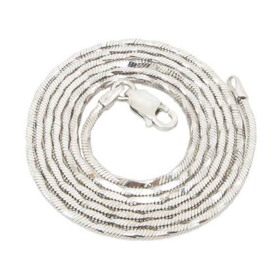 925 Sterling Silver Italian Chain 24 inches long and 2mm wide GSC176 1