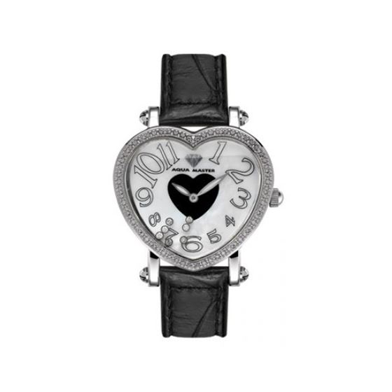 Aqua Master Diamond Watch Aqua Master Ladies Floating Diamond Heart Watches 63-7W
