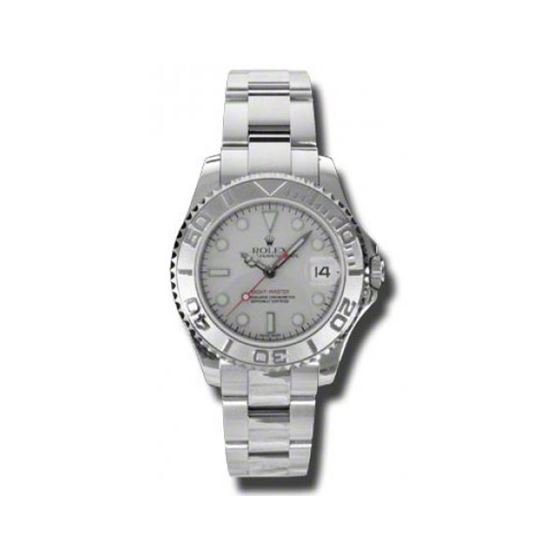 Rolex Watches  YachtMaster Steel and Platinum 168622