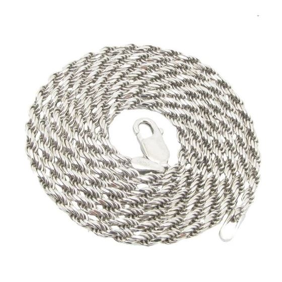 925 Sterling Silver Italian Chain 24 inches long and 3mm wide GSC11 1