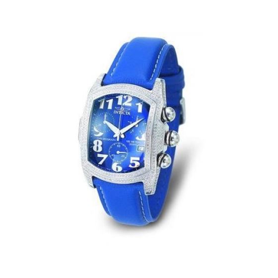 Invicta Diamond WatchesInvicta Lupah Pave Diamond Watch Blue