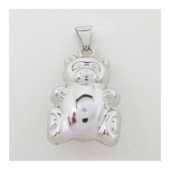 Teddy bear pendant SB52 45mm tall and 25mm wide 3