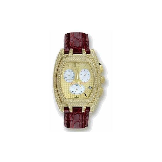Men's Fancy Diamond Watch, 3.50 Ctw