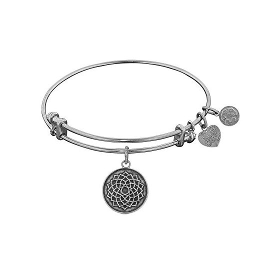 Angelica Ladies Spiritual Collection Bangle Charm 7.25 Inches (Adjustable) WGEL1121