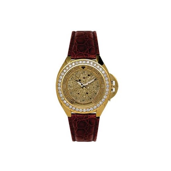 Men's Fancy Diamond Watch, 7.25 Ctw-