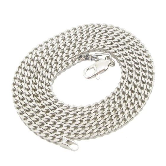 925 Sterling Silver Italian Chain 26 inches long and 3mm wide GSC33 1