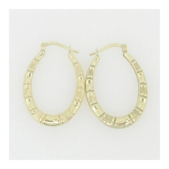 Ladies 10K Gold and .925 Italian Sterling Silver Earrings Stud Hoop Huggie Ball Fashion Dangle Swag 