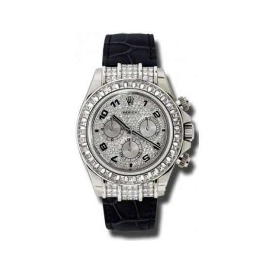 Rolex Watches  Daytona White Gold  Diamond Bezel 116599TBR