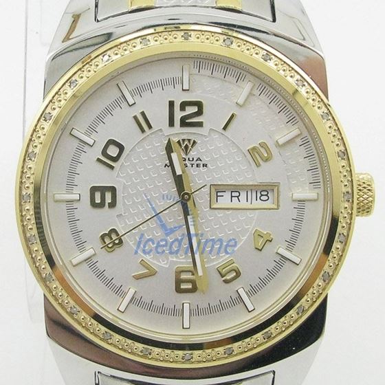 Mens Aqua Master Iced Out Diamond Watch W335AQ7 1