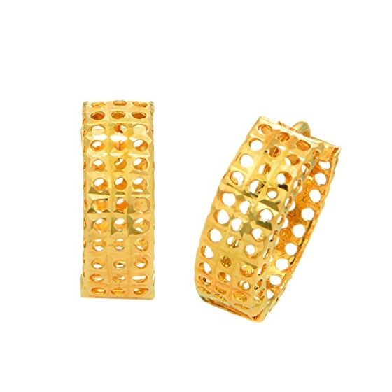 14K Yellow Gold Ladies 0 Earrings ER3017