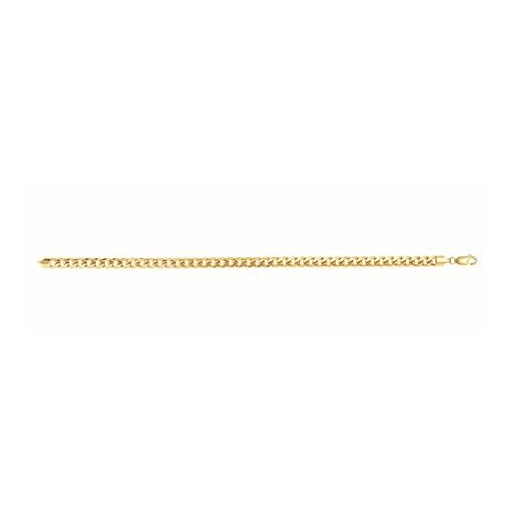 10K Yellow Gold 4.5Mm Light Miami Cuban 8.5 And Br