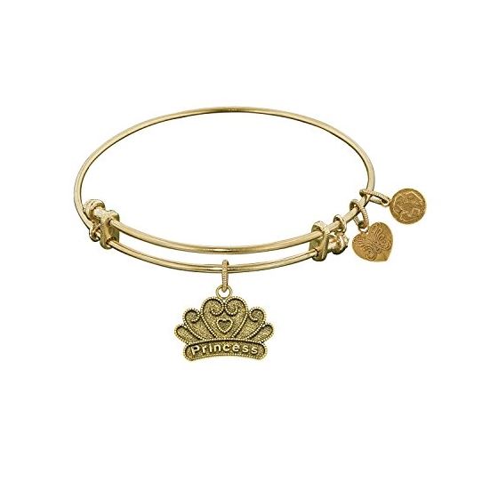 Angelica Ladies Novelty Collection Bangle Charm 7.25 Inches (Adjustable) GEL1031