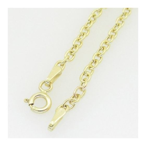 10K Yellow Gold Cable chain GC30 3