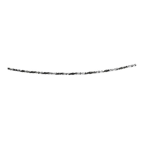 Sterling Silver 1.85 mm Wide Ruthenium Plated Polished Diamond Cut Two Tone Sparkle Chain 24 Inch Lo