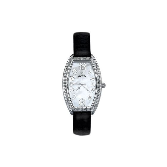 Ladies' Oval Diamond Watch, 0.80 Ctw