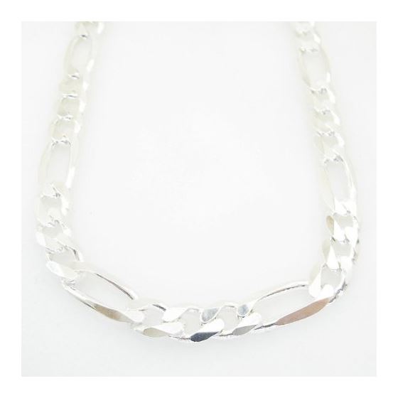 Figaro link chain Necklace Length - 30 inches Width - 9mm 3