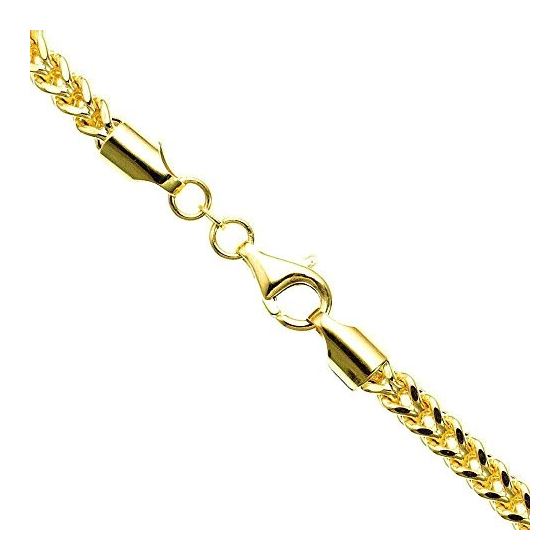 10K YELLOW Gold HOLLOW FRANCO Chain - 26 Inches Long 4.5MM Wide 1