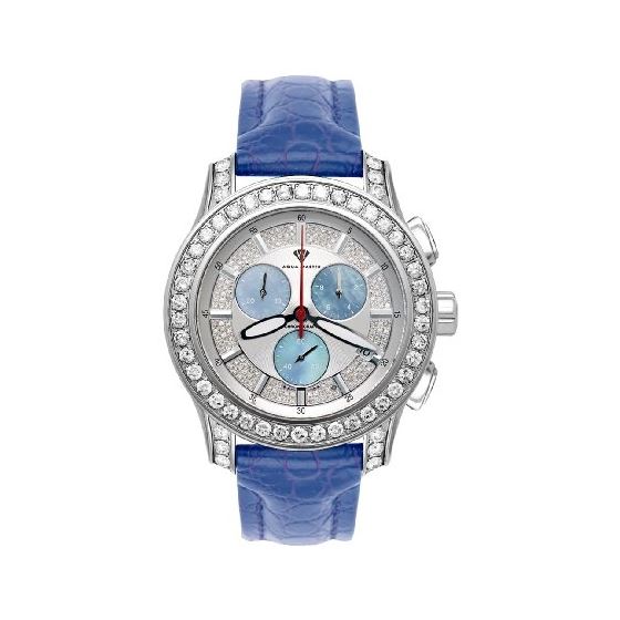 NEW! Men's Masterpiece Diamond Watch, 8.00 Ctw