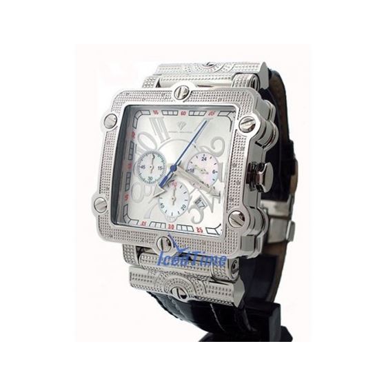 Aqua Master Unisex Diamond Watch 0.20ct W154