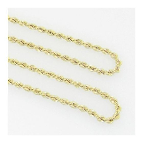 10K Yellow Gold rope chain GC13 3