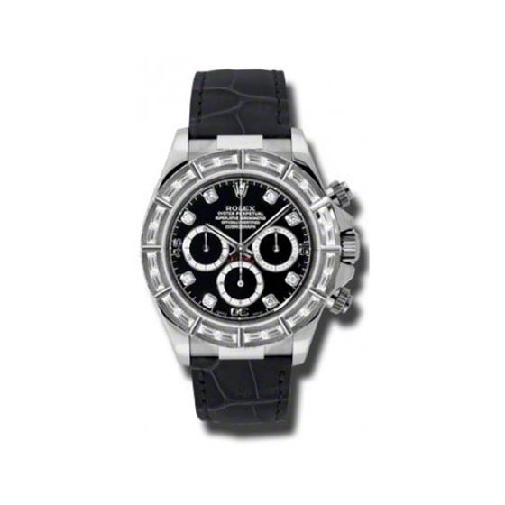 Rolex Watches  Daytona White Gold  Diamond Bezel 116589BRIL