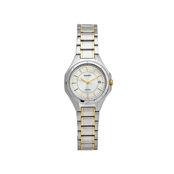 Women's SXDE14 Two Tone Stainless Steel Analog