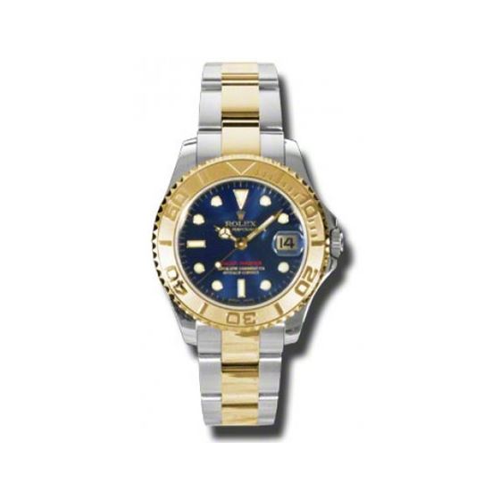 Rolex Watches  YachtMaster MidSize Steel and Gold 168623 bl